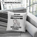 Katzenliebhaber Geschenk Kissen mit Füllung 40x40 Lustiger Spruch Ich Bin Katzenliebhaber Warum Weil Ich Es Kann Geschenkidee Bester Katzenliebhaber Geburtstag (Grau) Blau Trendation