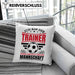 Fußball-Trainer Kissen mit Füllung 40x40 Geschenk Coach Bester Trainer Ich Bin Der Trainer Einer Absolut Geilen Mannschaft Und Ja Sie Haben Mir Diese Kissen mit Füllung 40x40 Geschenkt (Grau) Grau Trendation