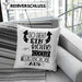 Meeresbiologe Kissen mit Füllung 40x40 So Sieht Ein Richtig Cooler Meeresbiologe Aus Geschenk Lustiger Spruch Geschenkidee (Grau) Blau Trendation