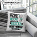Hobbymaler Geschenk Lustiger Spruch für Hobbymaler Geschenkidee Bester Hobbymaler Der WeltKissen mit Füllung 40x40 (Grau) Grau Trendation