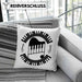 Piano-Spieler Kissen mit Füllung 40x40 Geschenk Klavier Geschenkidee Flügel Musiker Klavier Klavier-Spieler (Grau) Blau Trendation