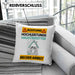 Haustiersitter Kissen mit Füllung 40x40 Geschenk Lustiger Spruch Geschenkidee für Haustiersitter Achtung Hochleistungs Haustiersitter Bei Der Arbeit (Grau) Blau Trendation