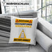 Serienjunkie Kissen mit Füllung 40x40 Geschenk Lustiger Spruch Geschenkidee für Serienjunkie Achtung Hochleistungs Serienjunkie Bei Der Arbeit (Grau) Grün Trendation