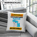 Puzzler Kissen mit Füllung 40x40 Geschenk Lustiger Spruch Geschenkidee für Puzzler Achtung Hochleistungs Puzzler Bei Der Arbeit (Grau) Rosa Trendation