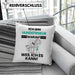Hundefriseur Geschenk Kissen mit Füllung 40x40 Lustiger Spruch Ich Bin Hundefriseur Warum Weil Ich Es Kann Geschenkidee Bester Hundefriseur Geburtstag (Grau) Blau Trendation