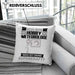 Hobbymeteorologe Kissen mit Füllung 40x40 Geschenk für Hobbymeteorologe Geburtstag Lustiger Spruch Was Ist Deine Superkraft (Grau) Blau Trendation