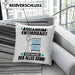 Aquarium-Enthusiast Kissen mit Füllung 40x40 Geschenk für Aquarium-Enthusiast Der Mann Der Alles Kann Geschenkidee zum Geburtstag (Grau) Grün Trendation