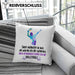 Volleyball Geschenk Kissen mit Füllung 40x40 Coach Herren Mädchen Kaffee Zubehör Volleyball-Spieler Spielerin (Grau) Grau Trendation