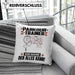 Parkour-Trainer Kissen mit Füllung 40x40 Geschenk für Parkour-Trainer Der Mann Der Alles Kann Geschenkidee zum Geburtstag (Grau) Blau Trendation