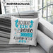 Aquarium-Tüftler Kissen mit Füllung 40x40 So Sieht Ein Richtig Cooler Aquarium-Tüftler Aus Geschenk Lustiger Spruch Geschenkidee (Grau) Blau Trendation