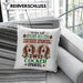 Cocker Spaniel Besitzer Kissen mit Füllung 40x40 Geschenk Lustiger Spruch Geschenkidee Was Ist Besser Als Ein Cocker Spaniel (Grau) Grün Trendation