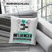 Influencer Geschenk Kissen mit Füllung 40x40 Ich Bin Influencer Aber Sag Doch Einfach Superheld Lustige Geschenkdiee für Influencer (Grau) Grün Trendation