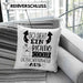 Exotische Tierhalter Kissen mit Füllung 40x40 So Sieht Ein Richtig Cooler Exotische Tierhalter Aus Geschenk Lustiger Spruch Geschenkidee (Grau) Blau Trendation