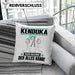 Kendoka Kissen mit Füllung 40x40 Geschenk für Kendoka Der Mann Der Alles Kann Geschenkidee zum Geburtstag (Grau) Grau Trendation
