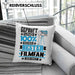 Filmfan Geschenk Lustiger Spruch für Filmfan Geschenkidee Bester Filmfan Der WeltKissen mit Füllung 40x40 (Grau) Blau Trendation