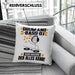 Drum-and-Bass-DJ Kissen mit Füllung 40x40 Geschenk für Drum-and-Bass-DJ Der Mann Der Alles Kann Geschenkidee zum Geburtstag (Grau) Blau Trendation