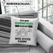 Bandmitglied Geschenk Kissen mit Füllung 40x40 Lustiger Spruch Ich Bin Bandmitglied Warum Weil Ich Es Kann Geschenkidee Bester Bandmitglied Geburtstag (Grau) Grün Trendation