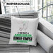 Bungee-Jumper Geschenk Kissen mit Füllung 40x40 So Gut Kann Nur Ein Bungee-Jumper Aussehen Geschenkidee (Grau) Grün Trendation
