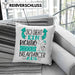 So Sieht Ein Richtig Cooler Breakdancer Aus Geschenk Kissen mit Füllung 40x40 Lustiger Spruch Geschenkidee (Grau) Grau Trendation
