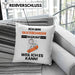 Skateboarder Geschenk Kissen mit Füllung 40x40 Lustiger Spruch Ich Bin Skateboarder Warum Weil Ich Es Kann Geschenkidee Bester Skateboarder Geburtstag (Grau) Rosa Trendation