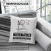 Mathematiker Geschenk Kissen mit Füllung 40x40 Ich Bin Mathematiker Aber Sag Doch Einfach Superheld Lustige Geschenkdiee für Mathematiker (Grau) Grün Trendation
