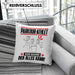 Parkour-Athlet Kissen mit Füllung 40x40 Geschenk für Parkour-Athlet Der Mann Der Alles Kann Geschenkidee zum Geburtstag (Grau) Blau Trendation