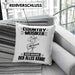 Country-Musiker Kissen mit Füllung 40x40 Geschenk für Country-Musiker Der Mann Der Alles Kann Geschenkidee zum Geburtstag (Grau) Blau Trendation