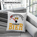 Kissen mit Füllung 40x40 Ich Brauche Bier Lustiges Biertrinker Party Geschenk (Grau) Grün Trendation