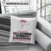 Fallschirmspringer Geschenk Kissen mit Füllung 40x40 Ich Bin Fallschirmspringer Aber Sag Doch Einfach Superheld Lustige Geschenkdiee für Fallschirmspringer (Grau) Rosa Trendation