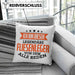 Fliesenleger Kissen mit Füllung 40x40 Geschenk Spruch Geschenkidee Legendäre Fliesenleger (Grau) Blau Trendation