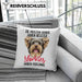 Yorkie-Besitzer Geschenk Kissen mit Füllung 40x40 Hund Yorkie Liebhaber Geschenkidee Die Meisten Hunde Haben Besitzer Yorkies Haben Personal (Grau) Rosa Trendation