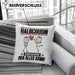 Halbcousin Kissen mit Füllung 40x40 Geschenk für Halbcousin Der Mann Der Alles Kann Geschenkidee zum Geburtstag (Grau) Grün Trendation