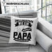 Zwillings-Papa Kissen mit Füllung 40x40 Geschenk WIe Ein Normaler Papa Nur Doppelt So Cool Vatertag Geschenkidee Zwillinge (Grau) Grün Trendation