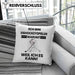 Eishockeyspieler Geschenk Kissen mit Füllung 40x40 Lustiger Spruch Ich Bin Eishockeyspieler Warum Weil Ich Es Kann Geschenkidee Bester Eishockeyspieler Geburtstag (Grau) Rosa Trendation
