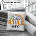 Boule Kissen mit Füllung 40x40 "So Sieht Ein Richtig Cooler Boule Spieler Aus" Kissen mit Füllung 40x40 - Geschenk für Boule-Fans mit Spruch (Grau) Grün Trendation