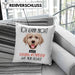 Golden Retriever Besitzer Kissen mit Füllung 40x40 Geschenk Lustiger Spruch Geschenkidee Ich Kann Nicht Mein Golden Retriever Hat Nein Gesagt (Grau) Grau Trendation