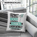 Leichtathlet Geschenk Lustiger Spruch für Leichtathlet Geschenkidee Bester Leichtathlet Der WeltKissen mit Füllung 40x40 (Grau) Grün Trendation
