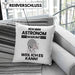 Astronom Geschenk Kissen mit Füllung 40x40 Lustiger Spruch Ich Bin Astronom Warum Weil Ich Es Kann Geschenkidee Bester Astronom Geburtstag (Grau) Grau Trendation