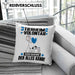 Tierheimvolontär Kissen mit Füllung 40x40 Geschenk für Tierheimvolontär Der Mann Der Alles Kann Geschenkidee zum Geburtstag (Grau) Blau Trendation