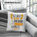Kanute Kissen mit Füllung 40x40 Geschenk So Sieht Ein Richtig Cooler Kanute Aus Geschenkidee Spruch Lustig (Grau) Blau Trendation