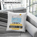 Kitesurfer Geschenk Kissen mit Füllung 40x40 So Gut Kann Nur Ein Kitesurfer Aussehen Geschenkidee (Grau) Grün Trendation