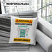Aquarist Kissen mit Füllung 40x40 Geschenk Lustiger Spruch Geschenkidee für Aquarist Achtung Hochleistungs Aquarist Bei Der Arbeit (Grau) Grau Trendation