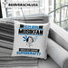 Musikfan Kissen mit Füllung 40x40 Geschenk für Musikfan Geburtstag Lustiger Spruch Was Ist Deine Superkraft (Grau) Blau Trendation