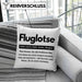 Fluglotse Kissen mit Füllung 40x40 Geschenk Spruch für Fluglotsen Geschenkidee (Grau) Grau Trendation