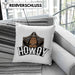 Lustige Kissen mit Füllung 40x40 für Line Dance Fans Howdy Cowboy Geschenkidee (Grau) Rosa Trendation