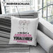 Yogalehrer Geschenk Kissen mit Füllung 40x40 So Gut Kann Nur Ein Yogalehrer Aussehen Geschenkidee (Grau) Grün Trendation