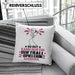 Softballspielerin Geschenk Kissen mit Füllung 40x40 So Gut Kann Nur Ein Softballspielerin Aussehen Geschenkidee (Grau) Rosa Trendation