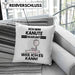 Kanute Geschenk Kissen mit Füllung 40x40 Lustiger Spruch Ich Bin Kanute Warum Weil Ich Es Kann Geschenkidee Bester Kanute Geburtstag (Grau) Grau Trendation