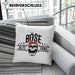 Lustige Kissen mit Füllung 40x40 Geschenk für Böse Alte Frau Rock Biker (Grau) Grün Trendation