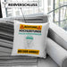 Fallschirmspringer Kissen mit Füllung 40x40 Geschenk Lustiger Spruch Geschenkidee für Fallschirmspringer Achtung Hochleistungs Fallschirmspringer Bei Der Arbeit (Grau) Grau Trendation